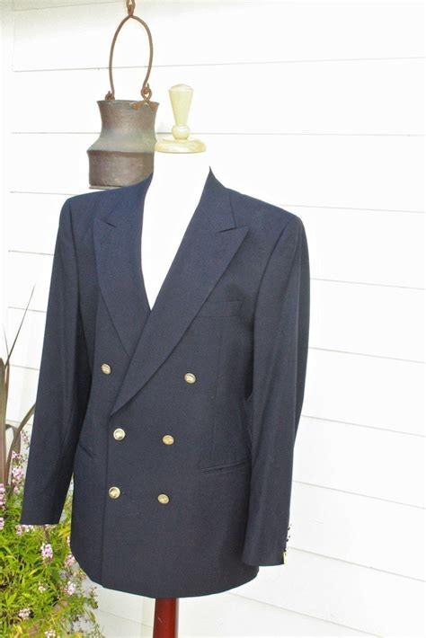 vintage burberry navy blazer|Burberry Suits & Blazers for Men with Vintage for sale .